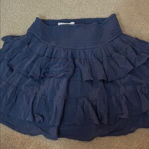 Hollister Ultra High-Rise Blue Skirt